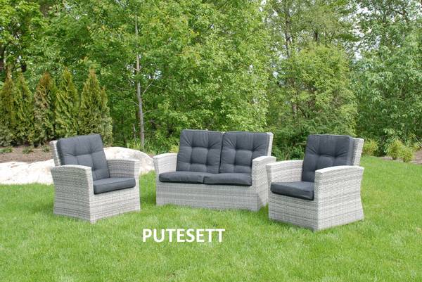 Hovedbilde Support Medium putesett 2+1+1 - design Melangesort, 4 puter 