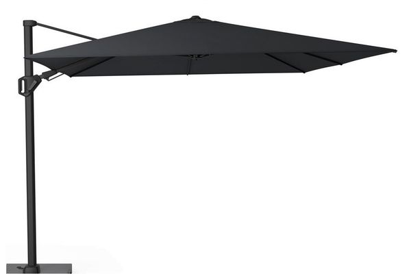 Hovedbilde Platinum Challenger T2 hengeparasoll 300x300 cm m/kryssfot - sort
