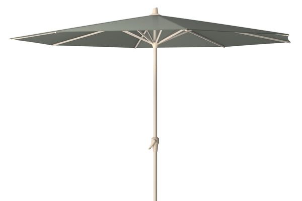 Hovedbilde Riva parasoll Ø3oo cm m/sveiv - olivengrønn/sandstone