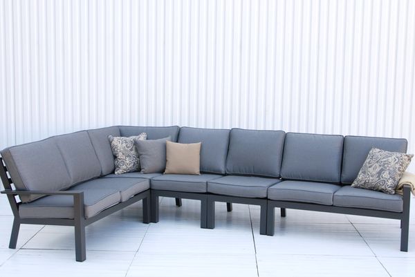 Hovedbilde Arena Mega hjørnesofa - antrasittgrå/mineralgrå