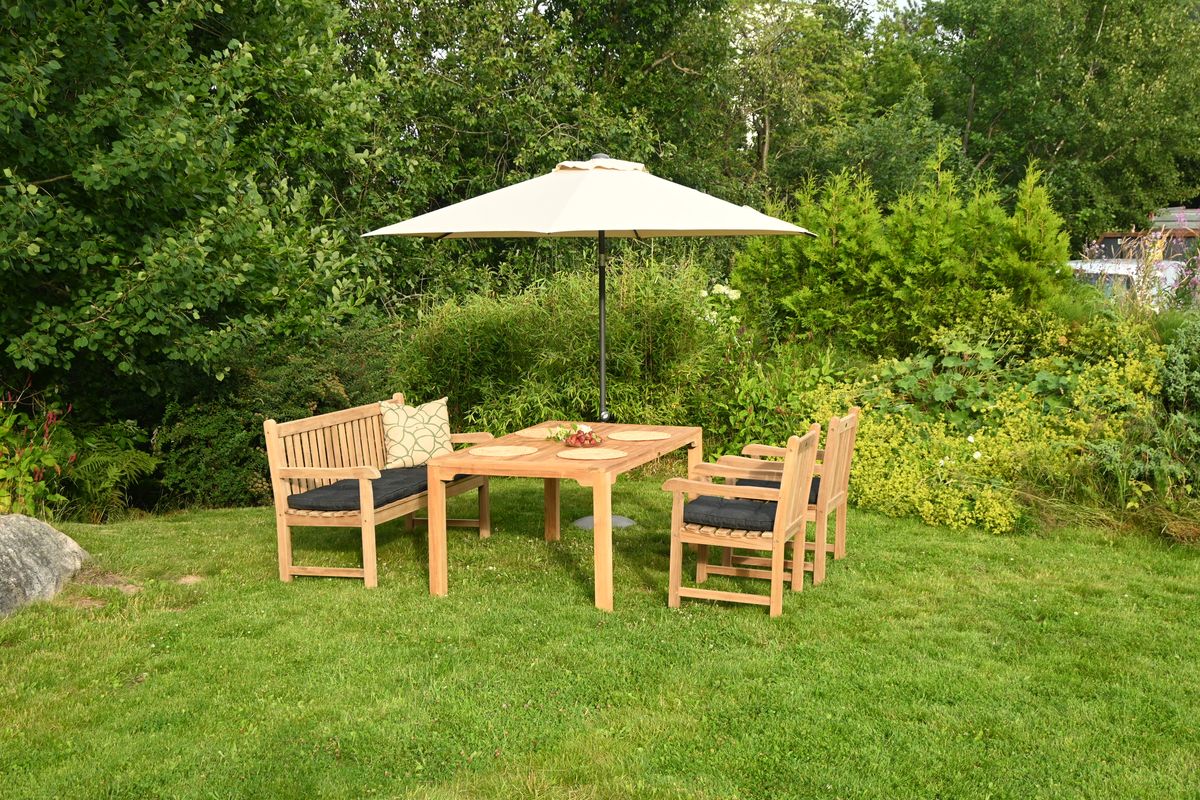 Solar Easy-up Extra parasoll Ø300 cm - linbeige