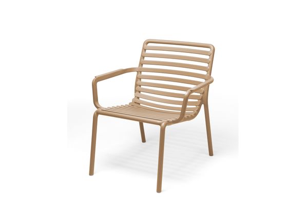 Hovedbilde Nardi Doga stabelbar hvilestol - cappucino