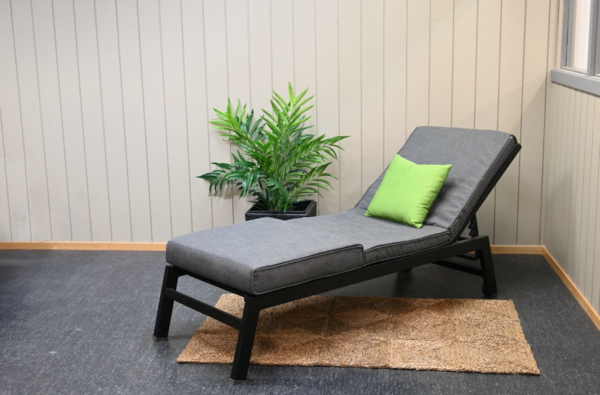 Zamora solsengpute med forhøyet nederdel - design Grafittgrå 