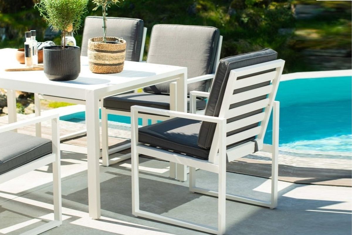 Firenze 54 putesett spisegruppe - design Antrasittgrå, 12 puter