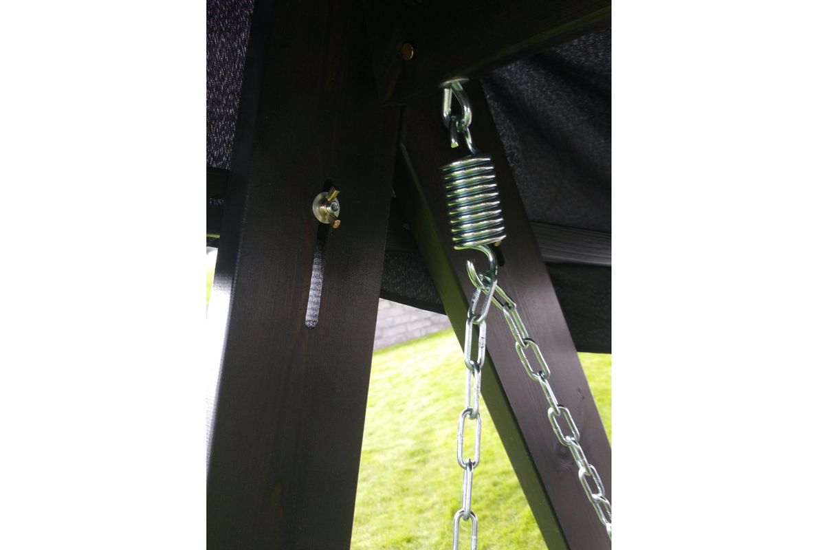 Melby hammock med tak - sort