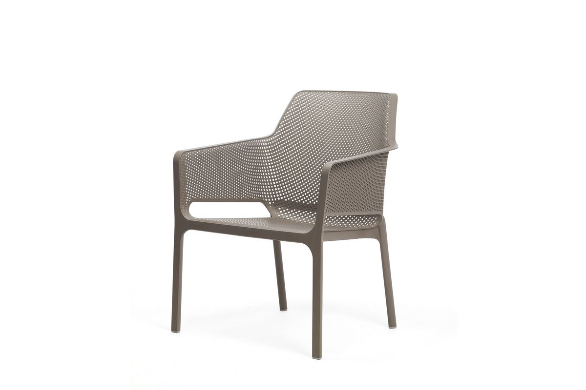 Nardi Net sett 2+1+1+bord - gråbeige