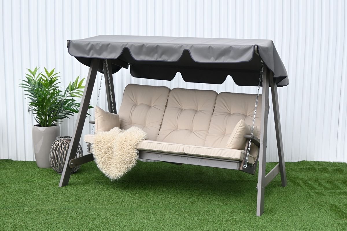 Iduna Høy hammock putesett - design Canvasbeige, 5 puter 