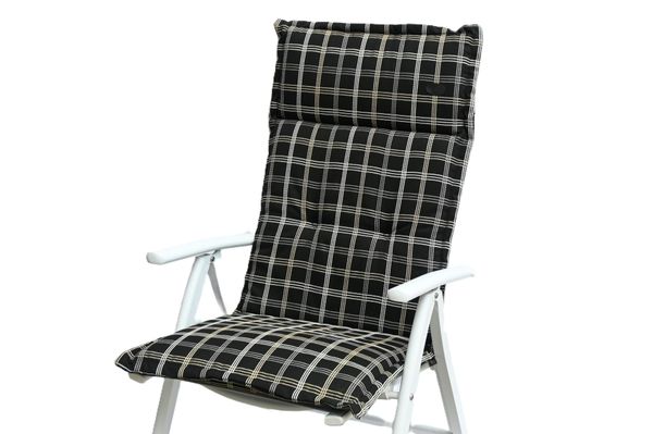 Hovedbilde Classic posisjonspute - design Sort rutet
